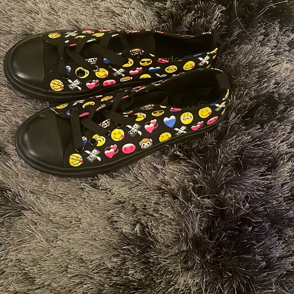 Women black with color emojis